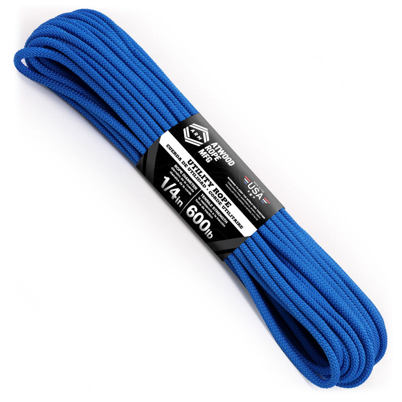 1/4 x 100ft - Blue – Atwood Rope MFG