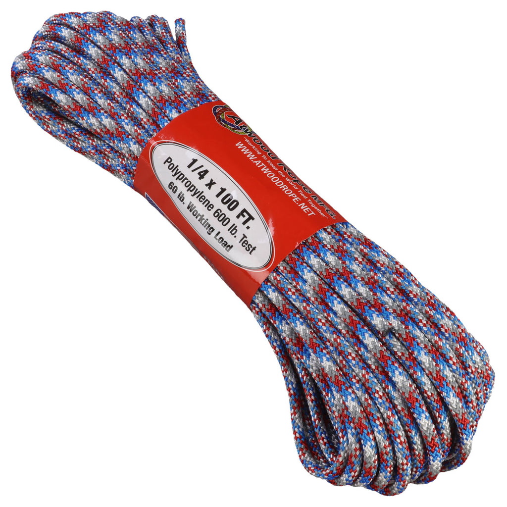 1/4 x 100ft - Blue – Atwood Rope MFG