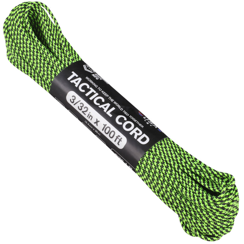 275 Tactical Neon Green and Black Spirals Diagonal