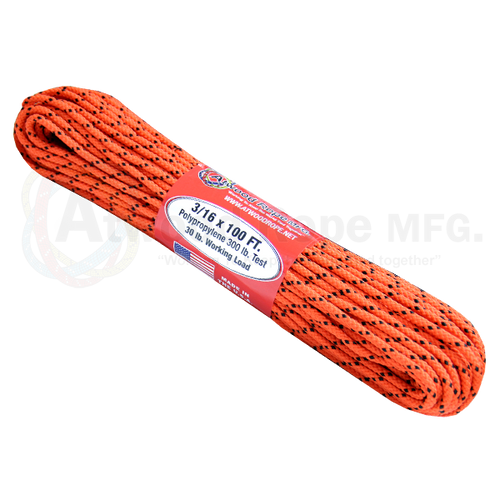 3/16 x 100ft - Blue w/ White Tracer – Atwood Rope MFG
