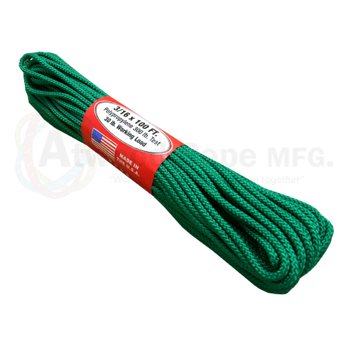 Typhon East Polypropylene Braided Nylon Rope - Heavy Duty Paracord Rope -  High Strength Utility Cord for Flag