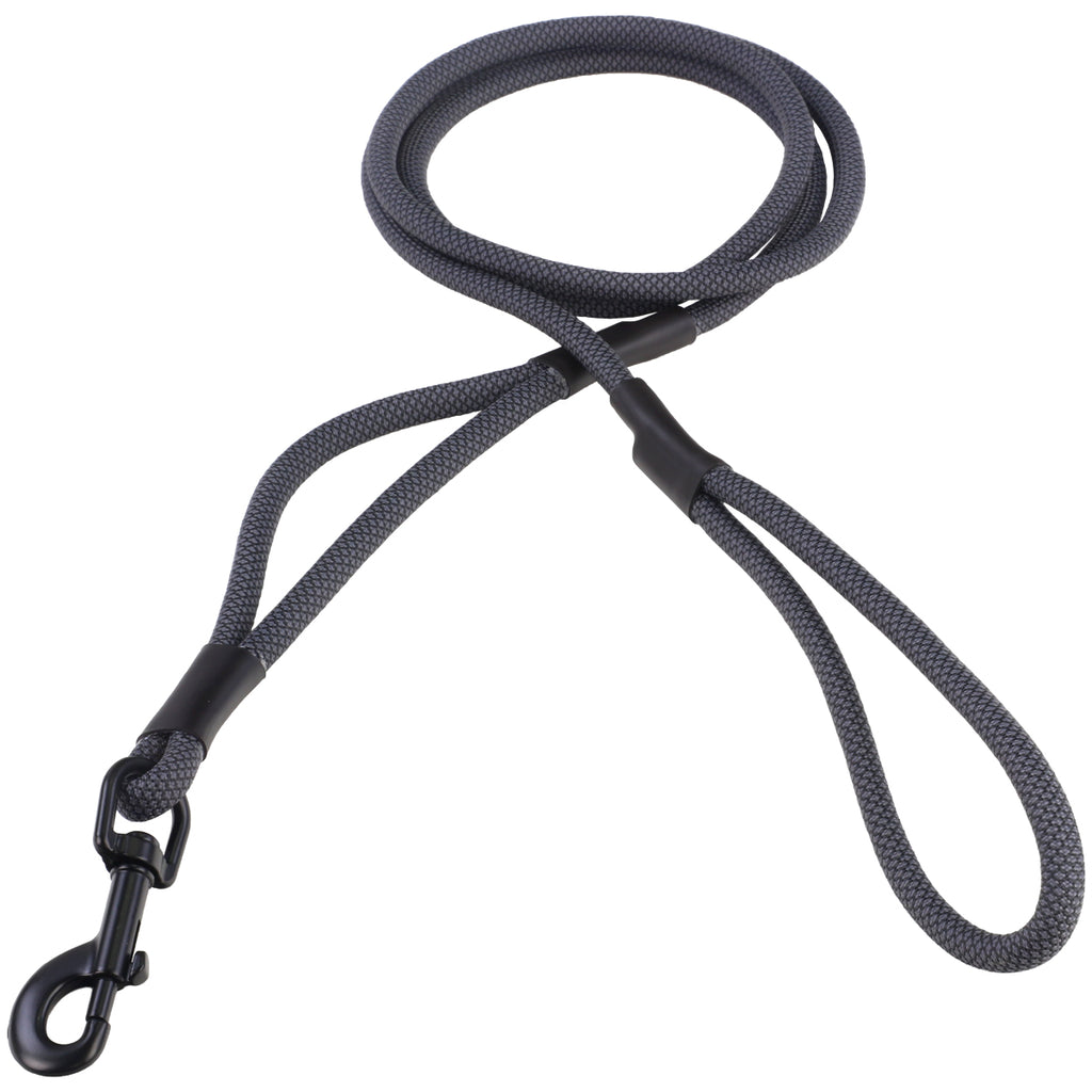 4 Inch x 30 Foot Black Winch Strap with Reflective Center Line