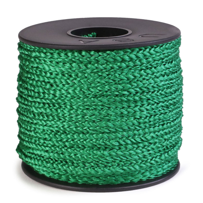 5 16 xl plush elastic 40 ft spool green