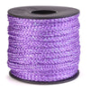 5 16 xl plush elastic 40 ft spool purple glitter