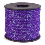 5 16 xl plush elastic 40 ft spool  dark purple glitter