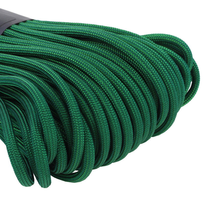 550 Paracord Emerald Green Closeup