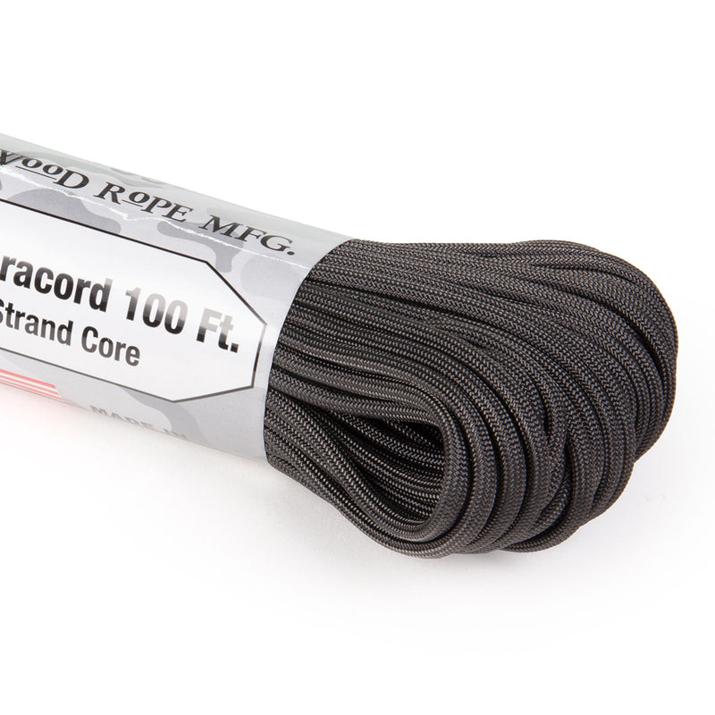 550 paracord stealth grey closeup