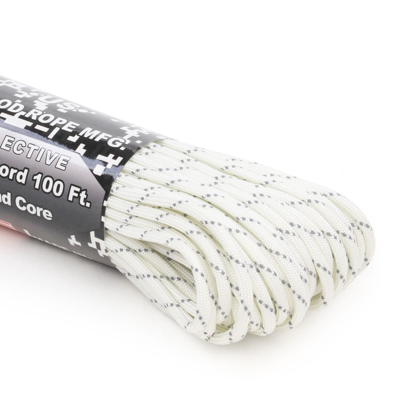550 Paracord Reflective - White – Atwood Rope MFG