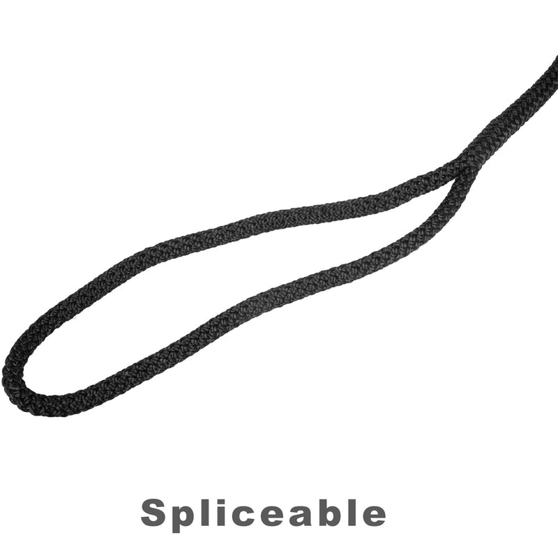 3 8 double braided nylon marine rope main splice spliceable