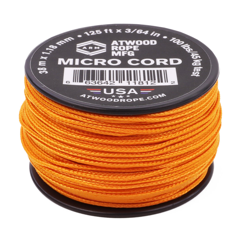 1.18mm Micro Cord - Air Force Gold – Atwood Rope MFG