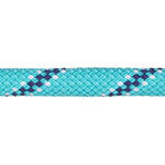 3 8 rope leash teal with black and white tracer