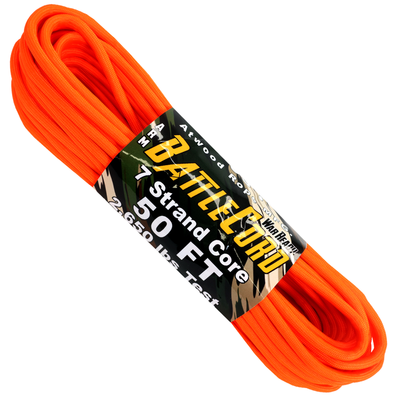 battle cord neon orange