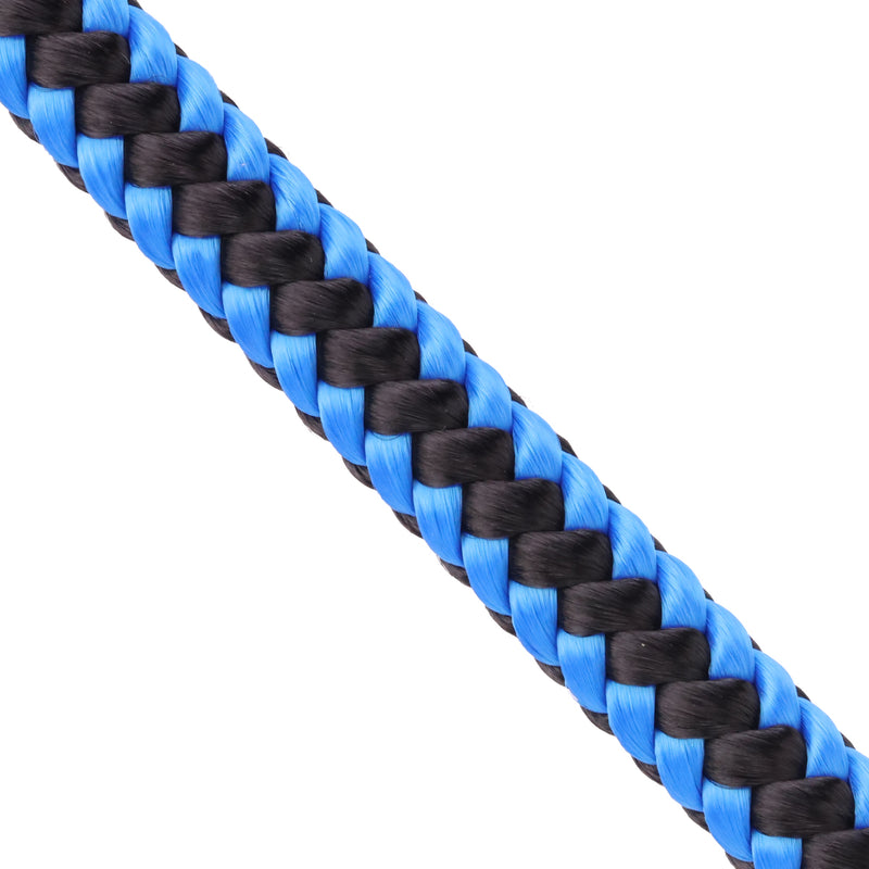 1 2 arborist rope blue black