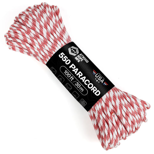 550 paracord candy cane