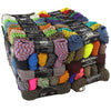 cube of 100 pack various colors of random assorted premium high quality paracord