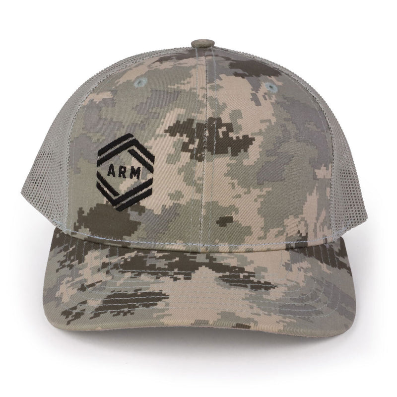 arm snap lock hats military digital camo