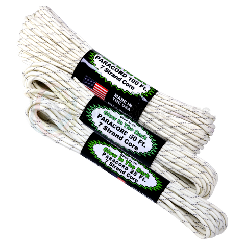 550 Paracord Glow In The Dark (50ft) - Helikon Tex