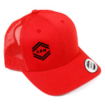arm snap lock hats red front