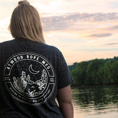 Black Heather Shirt Back