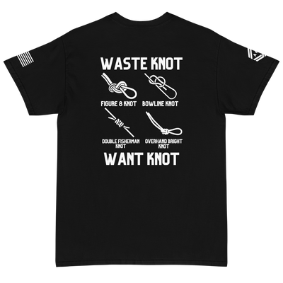 ARM Knot Black T-Shirt Back