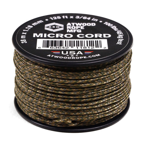 1.18mm x 125ft M Camouflage micro cord
