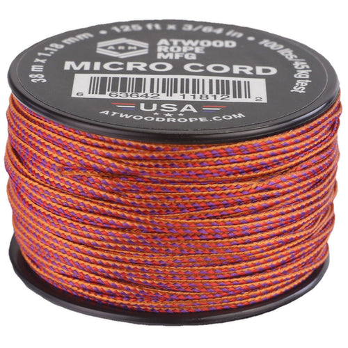 Micro Cord Molten Orange