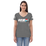 Arm a real american rope gi women shirt front person