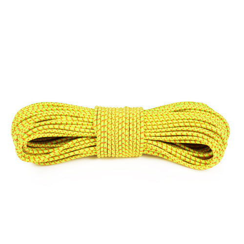 5 32 bungee shock cord neon yellow w neon tracer side