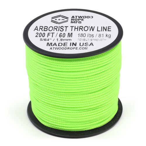 arborist throw line neon green 1
