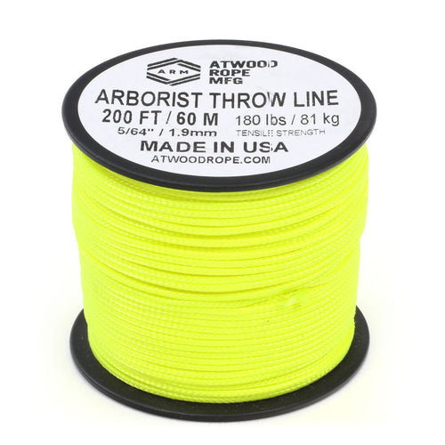 arborist throw line neon yellow 1