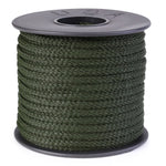 3 16 x 60 ft spool round face mask elastic olive drab