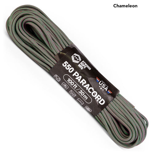 Atwood Rope USGI Paracord 550 Parachute Cord - 100 ft Ground War