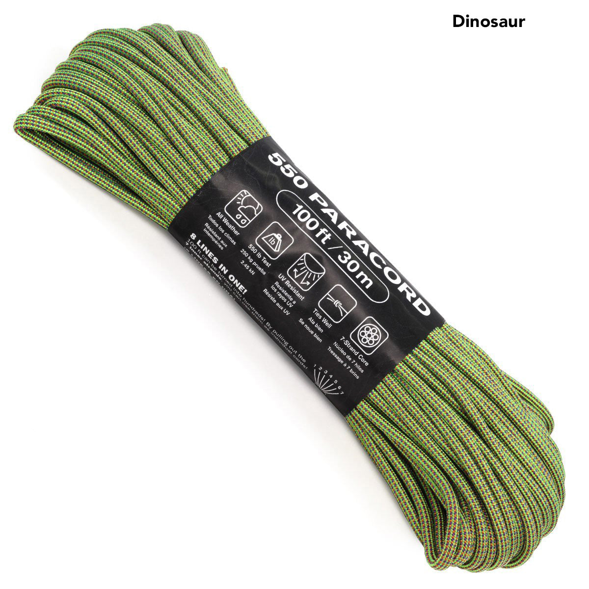 550 Paracord Color Changing Dinosaur