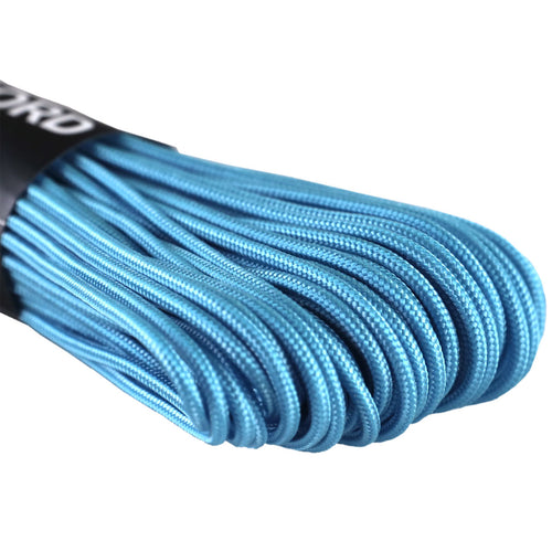 275 Paracord Reflective Blue Made in the USA Polyester/Nylon (50 FT.)