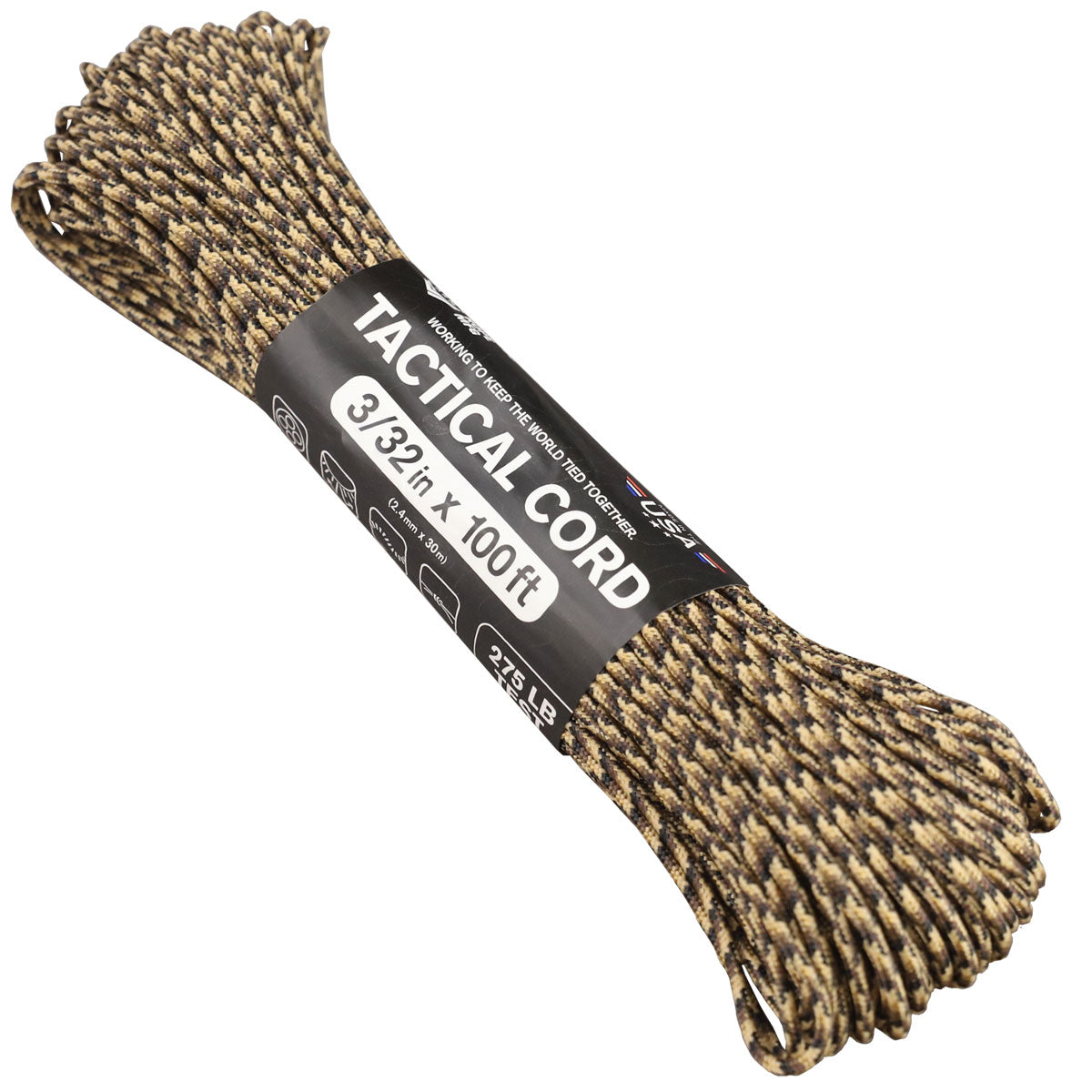 275 Cord 3/32 Tactical - Tomahawk – Atwood Rope MFG