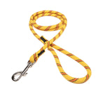 3-8-rope-leash-14 airforce gold with black and red tracer