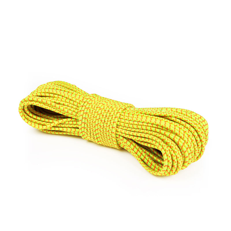 5 32 bungee shock cord neon yellow w neon tracer diag
