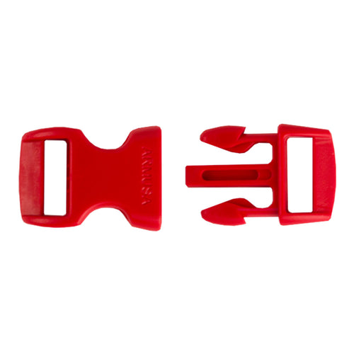 paracord buckles red  open