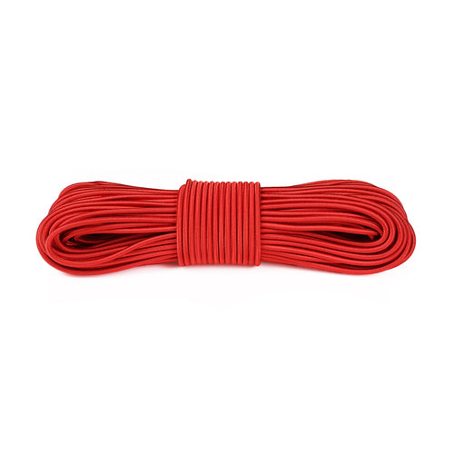 1/8 Inch Shock Cord (also known as bungee cord) for Replacement, Repair,  and Outdoors (25 Feet, Scarlet Red)