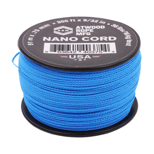 Nano Cord  Purchase U.S. Made Nano Paracord and Rot & UV Resistant Cord -  Atwood Rope – Atwood Rope MFG